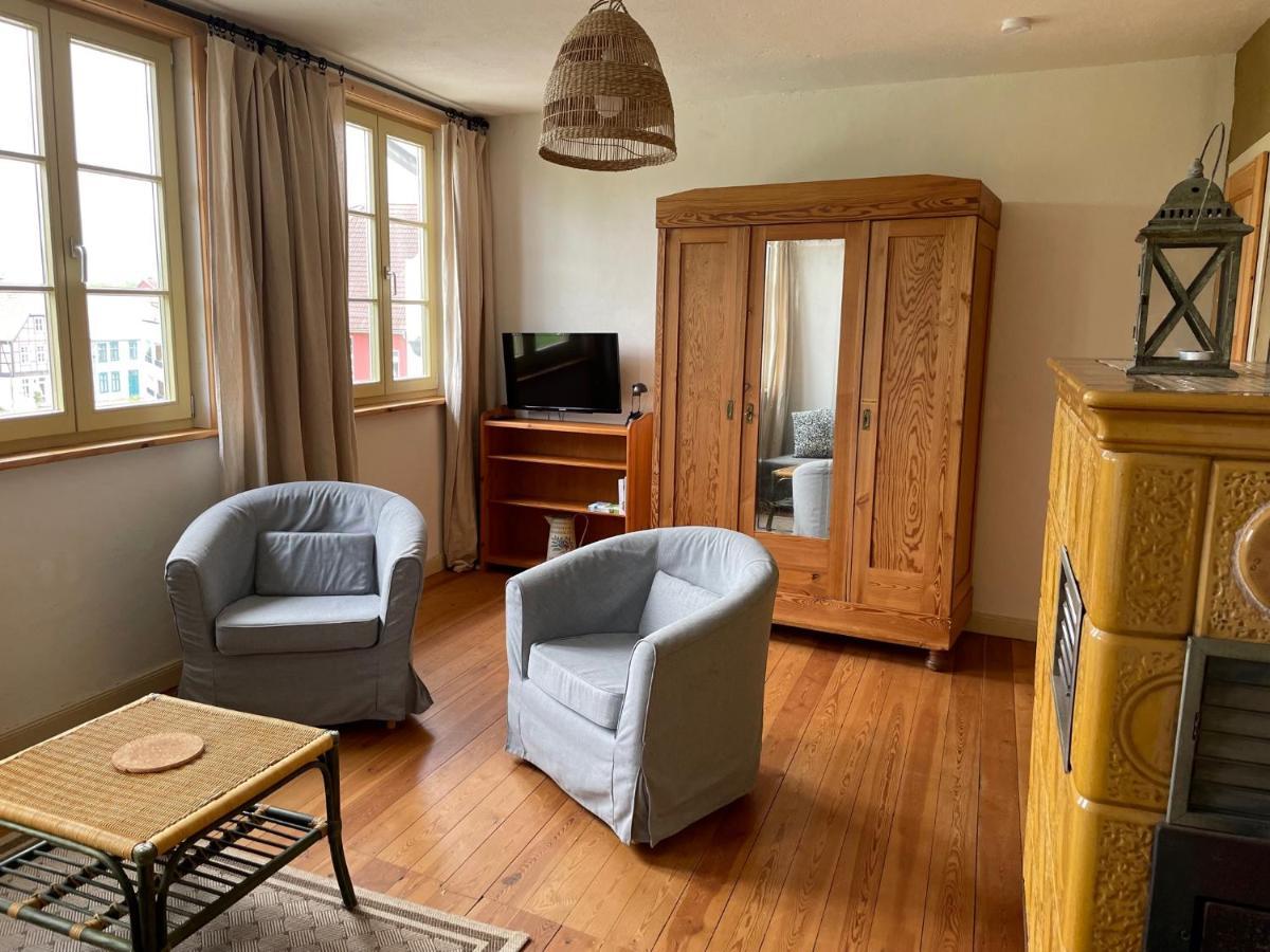 Ferienwohnung Burgplatz 1 Plau am See Eksteriør billede